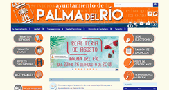 Desktop Screenshot of palmadelrio.es